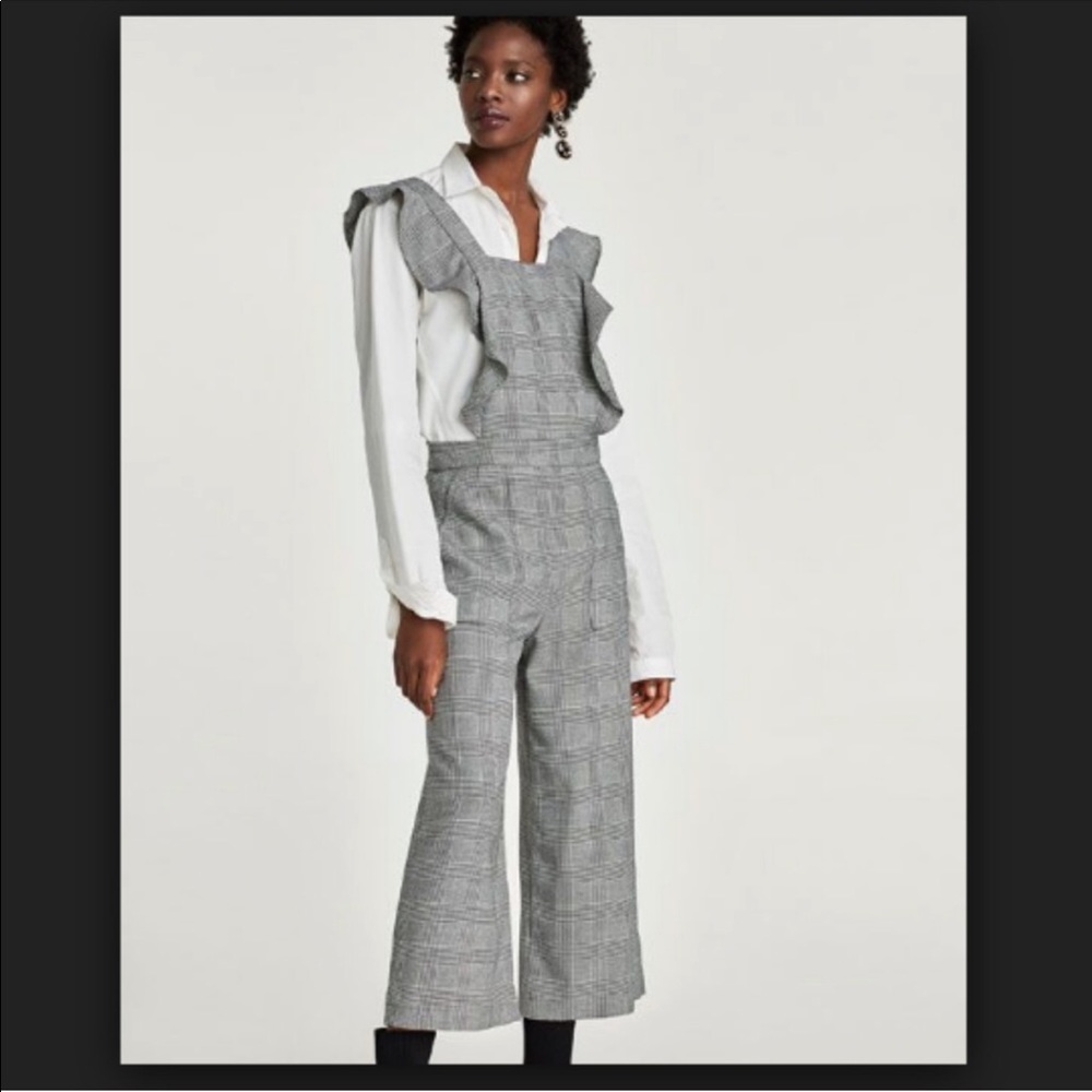 Zara Ruffle Jumpsuit - Picture 2 of 8